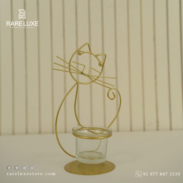 Cat Candle Holder