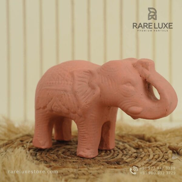 Crafted Terracotta Elephant