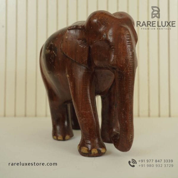 Small Wooden Elephant